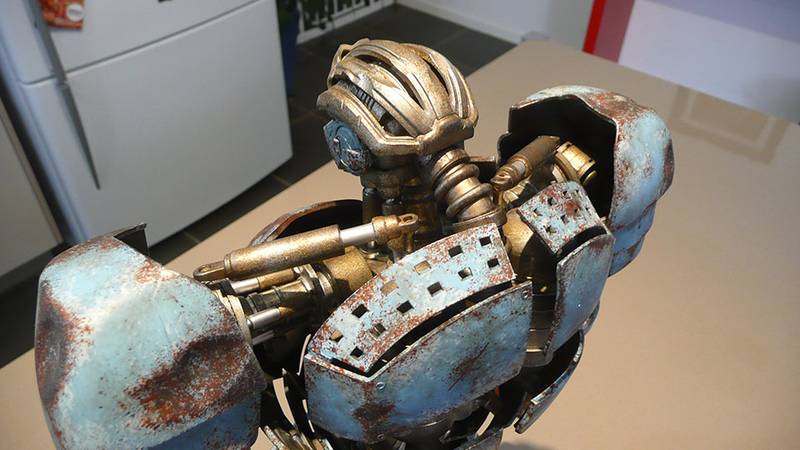 Illustration for article titled Real Steel Action Figures Are 1000x Cooler Than the Movie